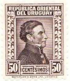 Stamp General José Artigas 1764 1850 Uruguay Artigas by Blanes Low