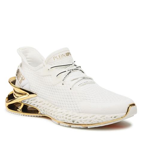 Sneakersy Plein Sport The Scratch FABS USC0335 PTE003N White Gold