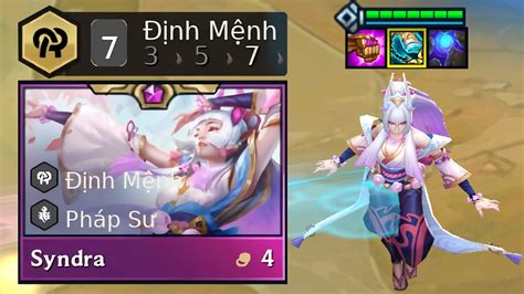 SYNDRA ĐỊNH MỆNH SIÊU CARRY META MỚI 14 9 LEO RANK CỰC KHỎE DTCL MÙA