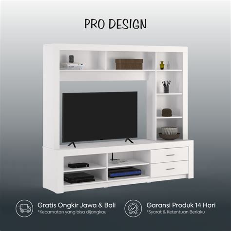 jual pro design esme wu  meja tv rak tv rak dinding shopee