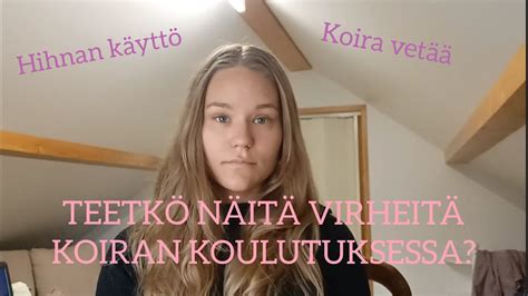 Teetkö näitä virheitä koirasi kanssa Osa 1 Hihnassa kulkeminen YouTube