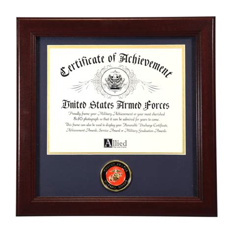 Usmc Certificate Frame The Marine Shop