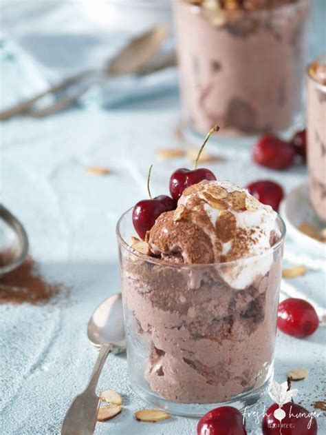 cherry chocolate frozen smoothie - Fresh Hunger | Recipe | Frozen ...