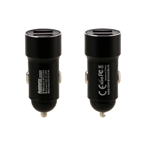 Автомобильное ЗУ Remax RCC-220 Rechan 2.4A 2USB black – фото, отзывы ...