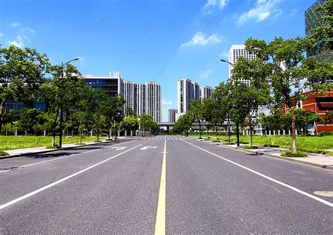 Background Front View Of Urban Highway Street View Jalan Raya Jalan