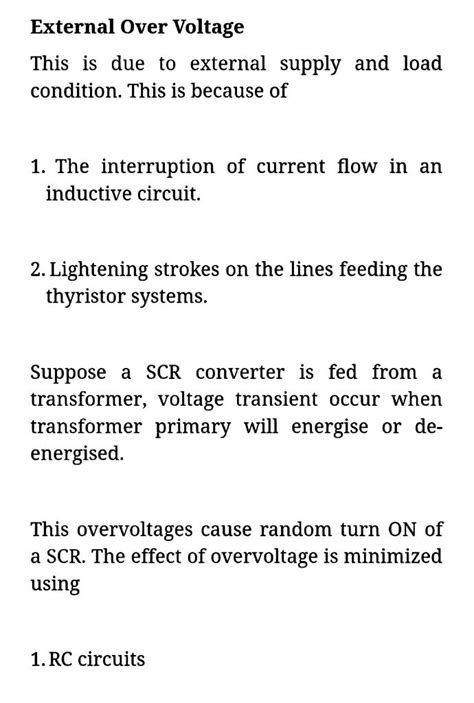 Solved Thyristor Protection Over Voltage Protection Over | Chegg.com