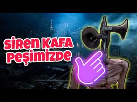 SİREN KAFA PEŞİMİZDE Siren Head Horror Escape SİREN KAFA OYUNU