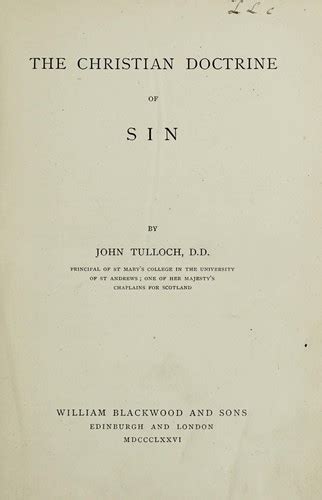 The Christian doctrine of sin (1876 edition) | Open Library