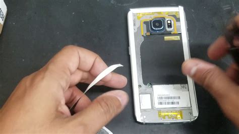 Samsung Galaxy S6 Edge Being Repaired For Not Holding A Charge Battery