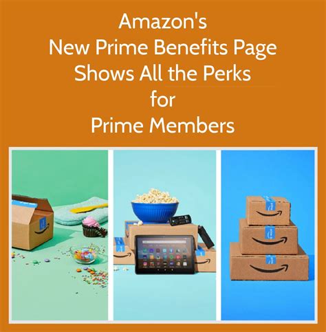 Amazon's New Prime Benefits Page Shows Perks of Being a Prime Member » The Wonder of Tech