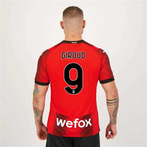 Puma Milan Giroud Home Jersey Futfanatics