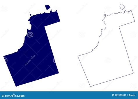 Regional Municipality of York (Canada, Ontario Province, North America) Stock Vector ...