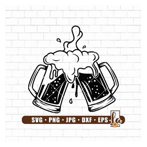 Beer Mug Svg Beer Svg Alcohol Svg Beer Clipart Cheer Inspire Uplift