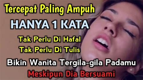 Hanya Kata Baca Dan Niatkan Dalam Hati Bisa Bikin Wanita Tergila