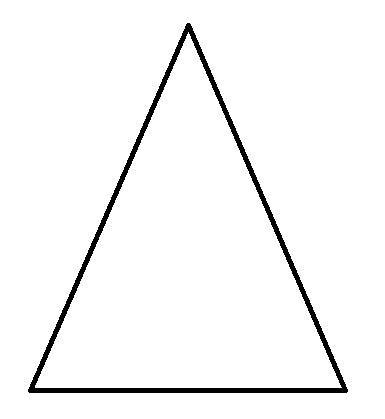 Cómo dibujar Un Triangulo Perfecto Paso a Paso Muy Fácil 2024