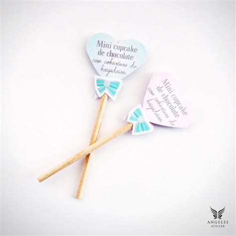 Palito Coração Chá De Lingerie Elo7 Produtos Especiais