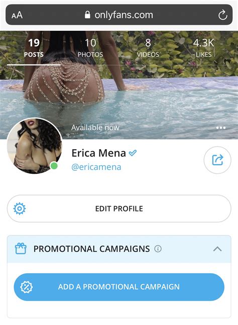 Erica Mena's OnlyFans: A New Era Begins