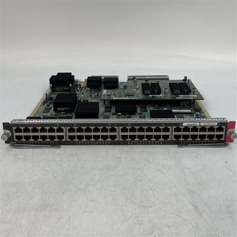 Cisco Ws X6748 Ge Tx V03 48 Port Rj 45 101001000 Wws F6700 Cfc V06