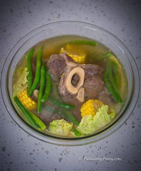 Beef Bulalo Recipe Filipino Soup Recipes, Chamorro Recipes, Chamorro ...