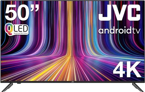 Jvc Qled Edgeless K Android Smart Tv Quantum Dot Display