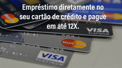 Como Fazer Empr Stimo Diretamente No Seu Cart O De Cr Dito Link De