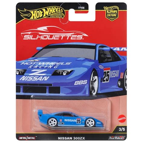 Hot Wheels Premium Car Culture Silhouettes Nissan Zx Scale Smyths Toys Ireland