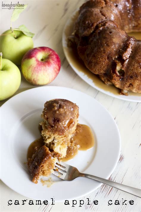 Caramel Apple Cake Recipe - Honeybear Lane