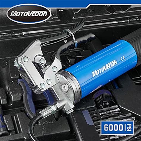 Motovecor Grease Gun Heavy Duty Reinforced Professional Pistol Grip