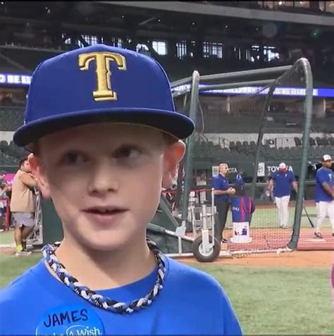 North Texas Boy Becomes Texas Ranger For A Day Thanks To Make A Wish