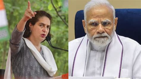 Priyanka Gandhi Hits Back At Pm Modi On Congress Wipeout In Up Remark