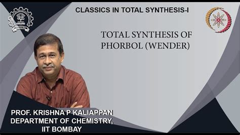 Lecture 52: Total synthesis of Phorbol (Wender) - YouTube 