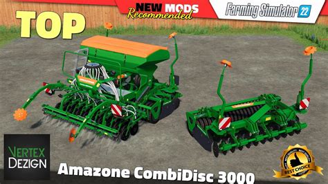 FS22 Amazone CombiDisc 3000 By VertexDezign Farming Simulator 22