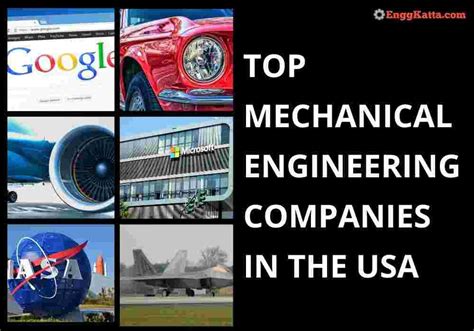 Top Mechanical Engineering Companies in the USA | Engineering Katta