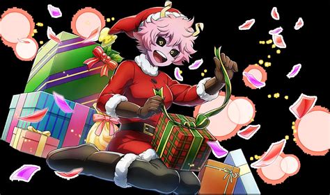 Yule Gifts Mina Ashido My Hero Ultra Impact Database