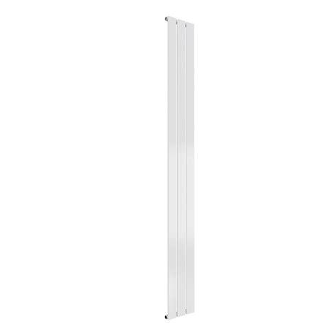 Reina Flat Vertical Single Panel Designer Radiator White Artofit