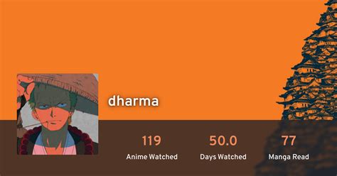 dharmas profile anilist