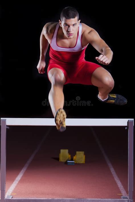 Hurdle Athlete Free Stock Photos Stockfreeimages