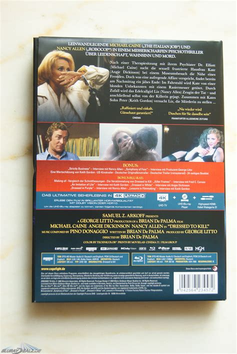 Review Dressed To Kill 3 Disc Limited Collectors Edition Im Mediabook › Bluray Dealzde