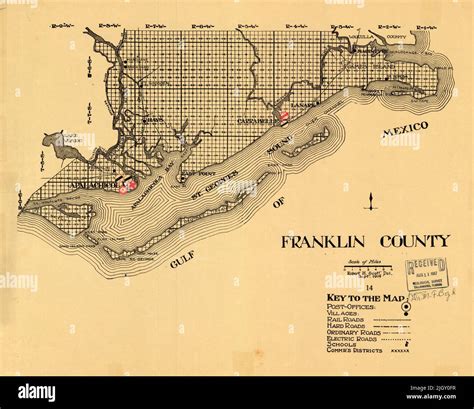 Franklin Map Hi Res Stock Photography And Images Alamy