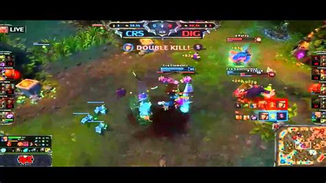 DIGNITAS VS CURSE LCS NA SEASON 3 2013 LEAGUE OF LEGENDS YouTube