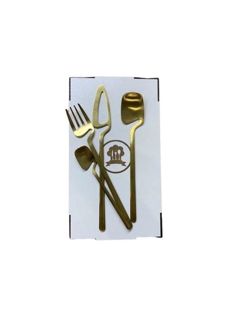 Набор столовых приборов kitchen на 6 персон gold — цена 2584 грн в ...