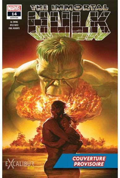 Omnibus Immortal Hulk Tome 1 Marvel Excalibur Comics