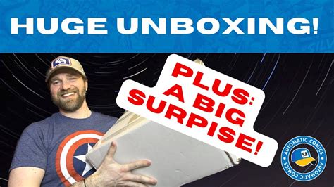 Huge Comic Unboxing Plus A Big Surprise YouTube