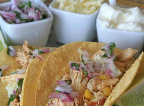 Lime Cilantro Chicken Tacos Just A Pinch Recipes