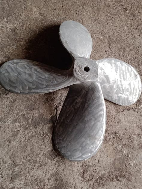 Non Ferrous Gray Propeller Aluminium Sand Casting Inner Diameter 10