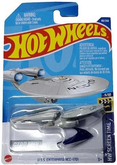 Carrinho Miniatura Hot Wheels Star Trek U S S Enterprise NCC 1701 MATTEL Carrinho De