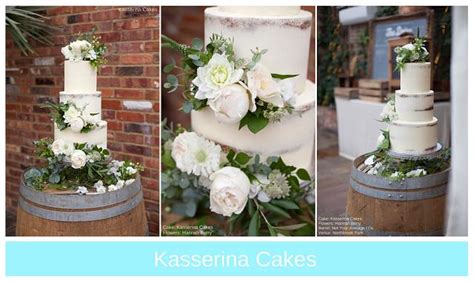 Semi Naked Wedding Cake With Fresh Flowers Cake By Cakesdecor