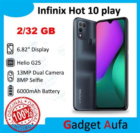 Jual Infinix Handphone Hot Play Smartphone GB GB Di Seller Gadget Aufa Sawah Baru
