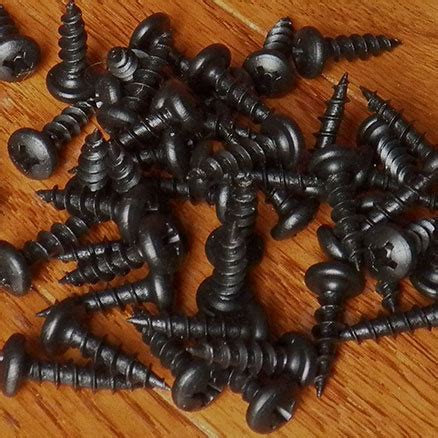 HRSH-147-8X58BLACK BLACK PAN HEAD SCREWS, 50 COUNT – Lyons Hardware Tree