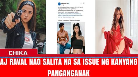 Aj Raval Nag Salita Na Sa Issue Na Nanganak Siya May Bwelta Ang Sexy